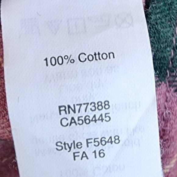 J.Crew | Prince Upcycled Reworked Womens Flannel XS Small - Picture 6 of 7